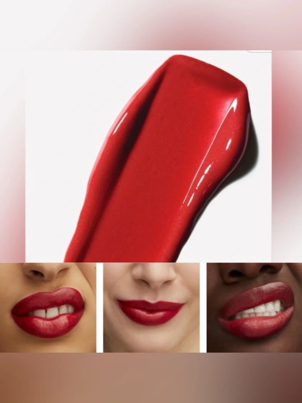 MAC Cosmetics Lustre Sheer-Shine Red 510 Lady Bug Lipstick NIB